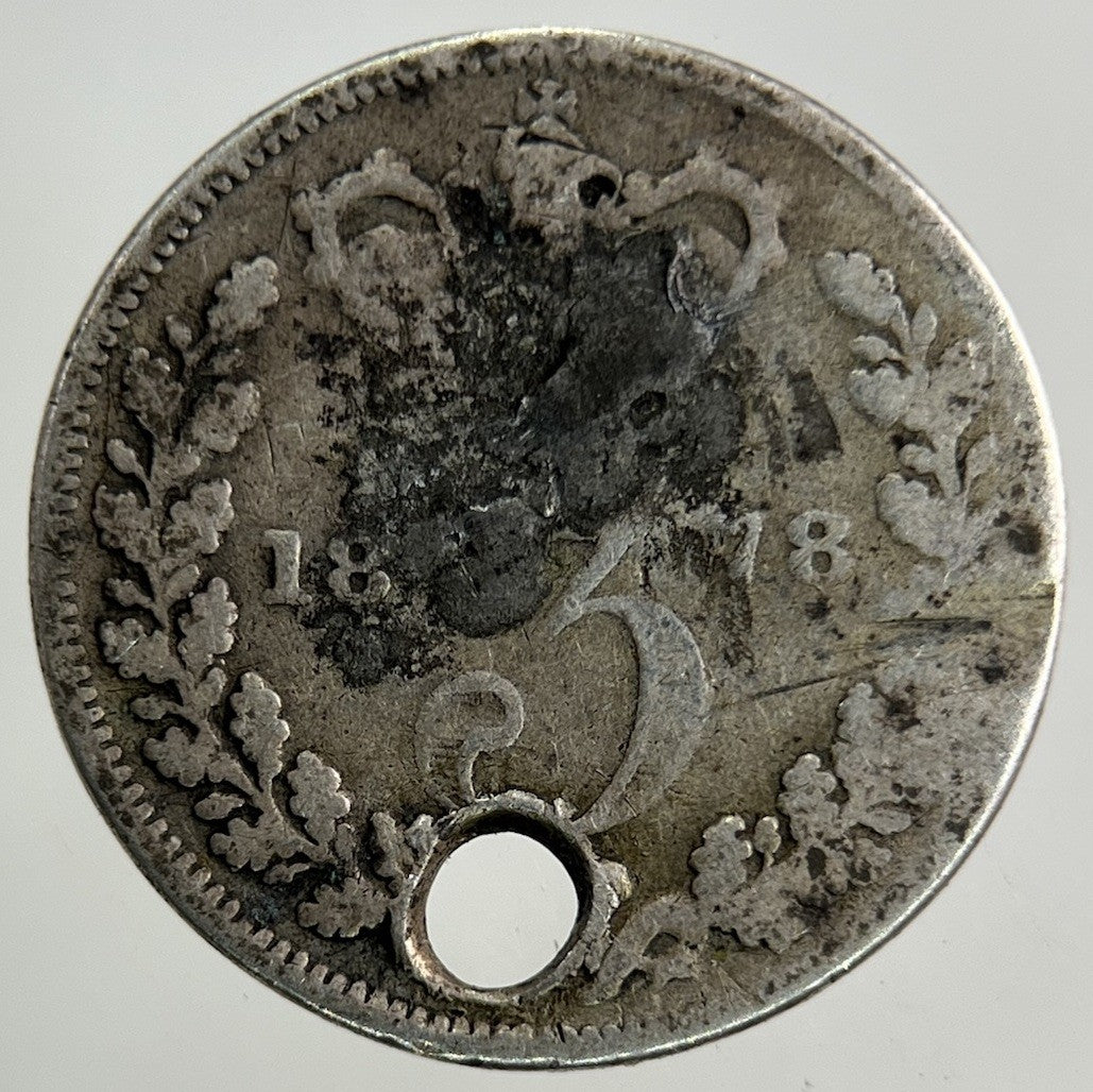 1878 Victoria Threepence Silver Coin | Collectable Grade