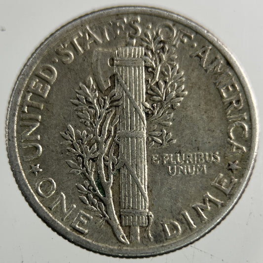 1942 US USA Mercury Dime Silver Coin | Fine Collectable Grade