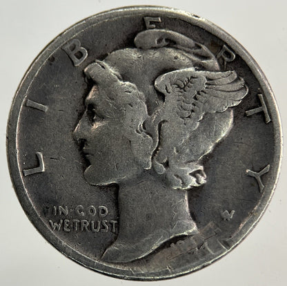 US USA Mercury Dime Silver Coin | Collectable Grade