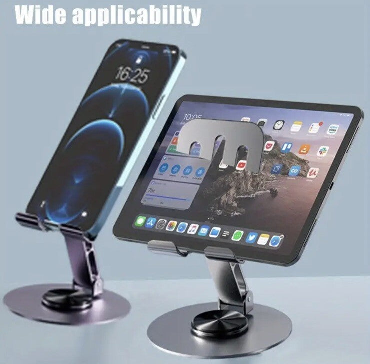 Dark Purple Metal Phone Tablet iPhone Samsung Galaxy Angle Stand - UK Stock