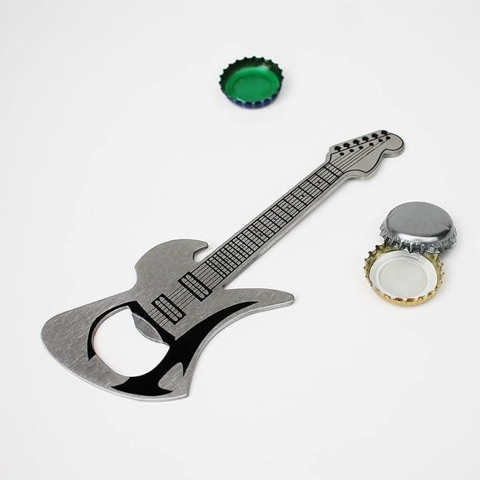 Metal Rock Electric Guitar Bottle Opener Premium Gift UK