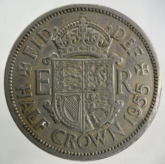1955 Elizabeth II 2nd Half - Crown Coin | Collectable Grade