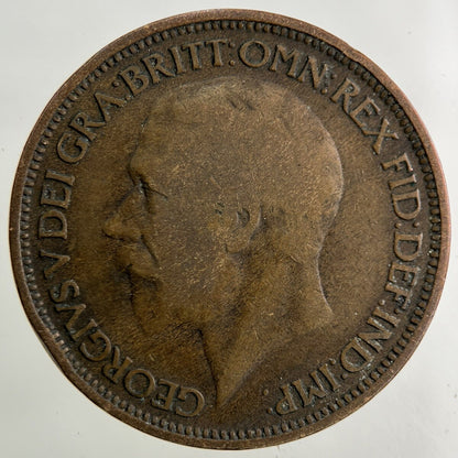 1926 George V Half - Penny Coin | Collectable Grade