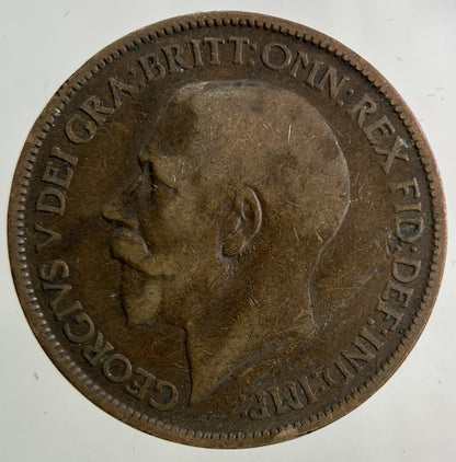 1924 George V Half - Penny Coin | Collectable Grade