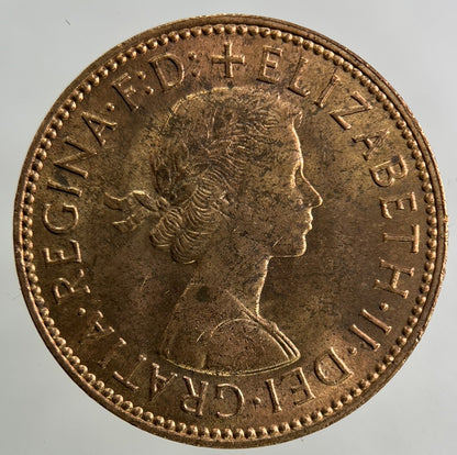 1966 Elizabeth II 2nd Half - Penny Coin | Very Fine Grade