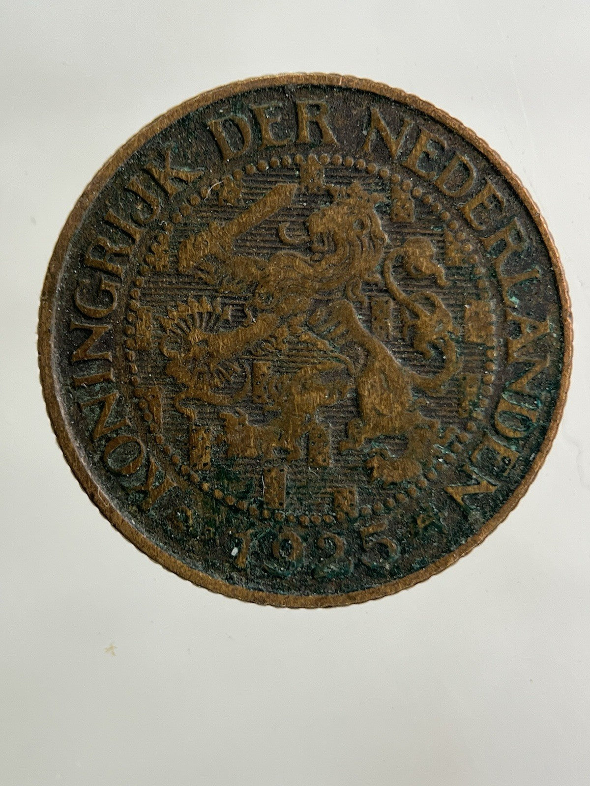 1925 Netherlands 1 Cent Coin | Fine Collectable Grade