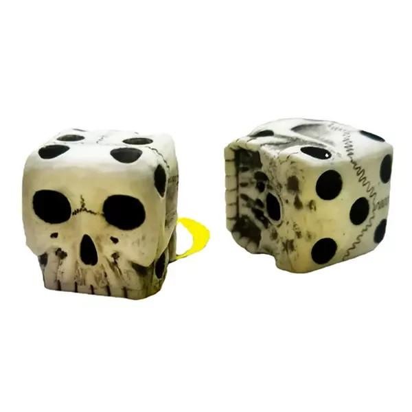 x2 Skull Dice 6 Sided Dices for Dungeons and Dragons RPG Role Playing Board Game