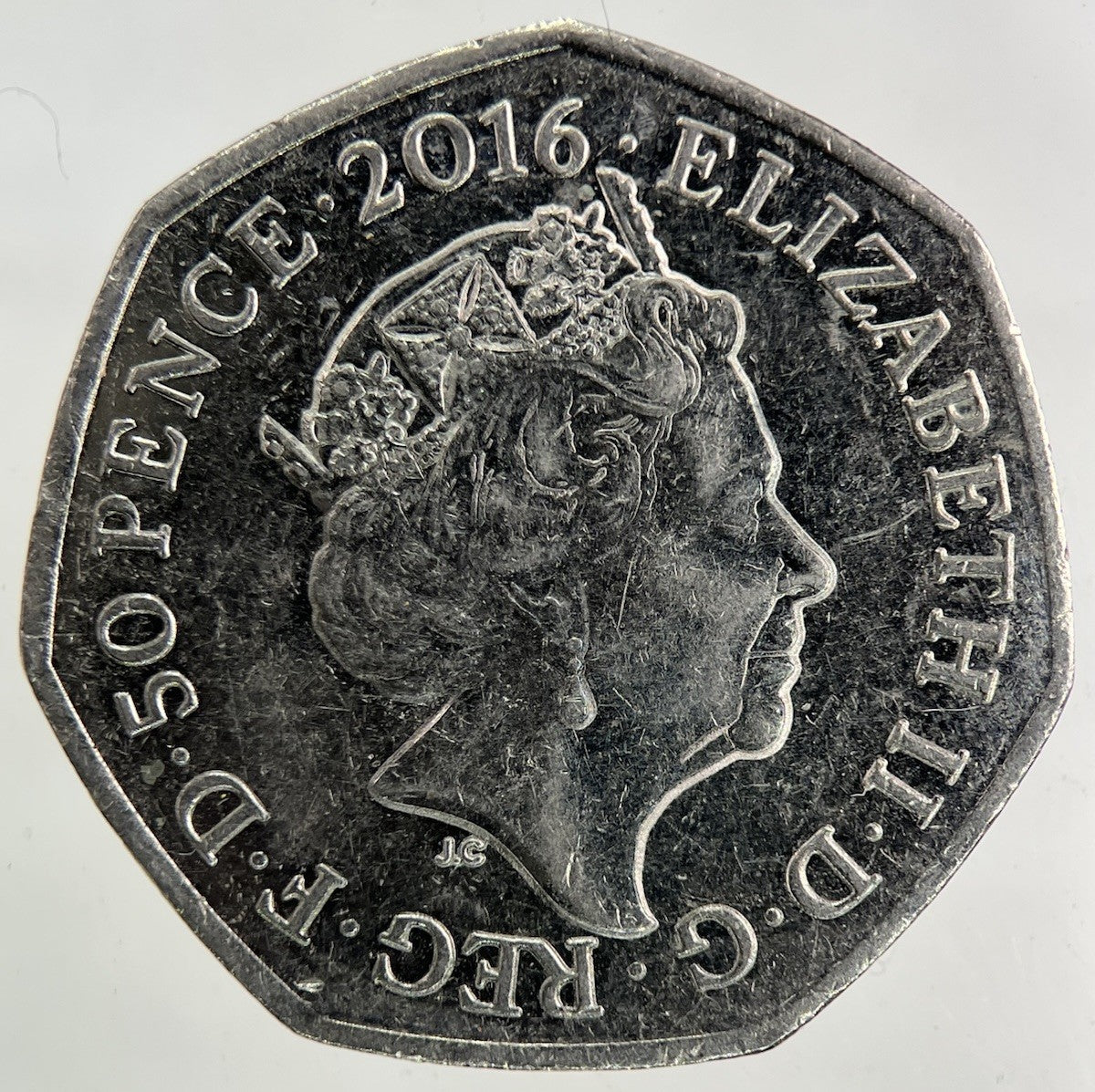 2016 Rio Olympics Swimming Team 50p Fifty - Pence Coin | Collectable Grade