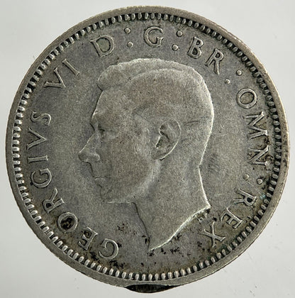 1942 George VI Sixpence Silver Coin | Collectable Grade