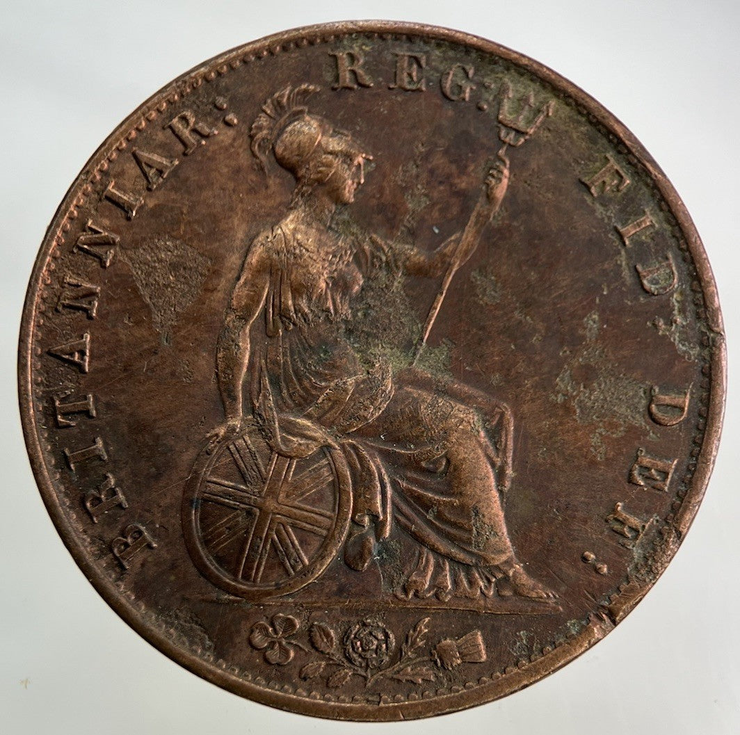 1841 Victoria Half - Penny Coin | Very High Grade