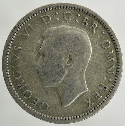 1943 George VI Sixpence Silver Coin | Collectable Grade