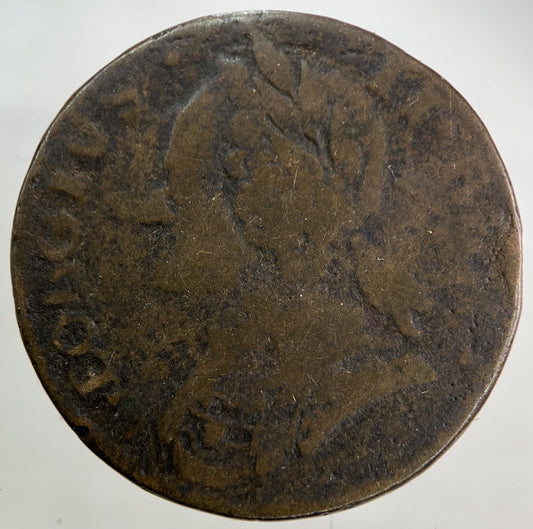 1744 George II 2nd Half - Penny Coin | Collectable Grade
