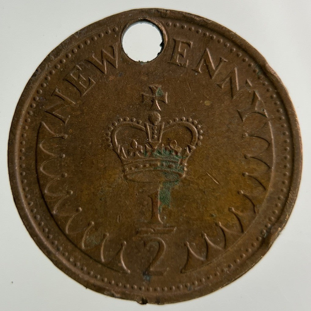 1980 Elizabeth II 2nd 1/2 Half - Penny Coin | Collectable Grade