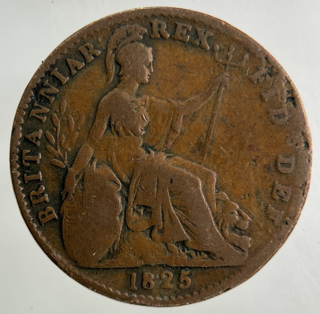 1825 George IV Farthing Coin | Collectable Grade