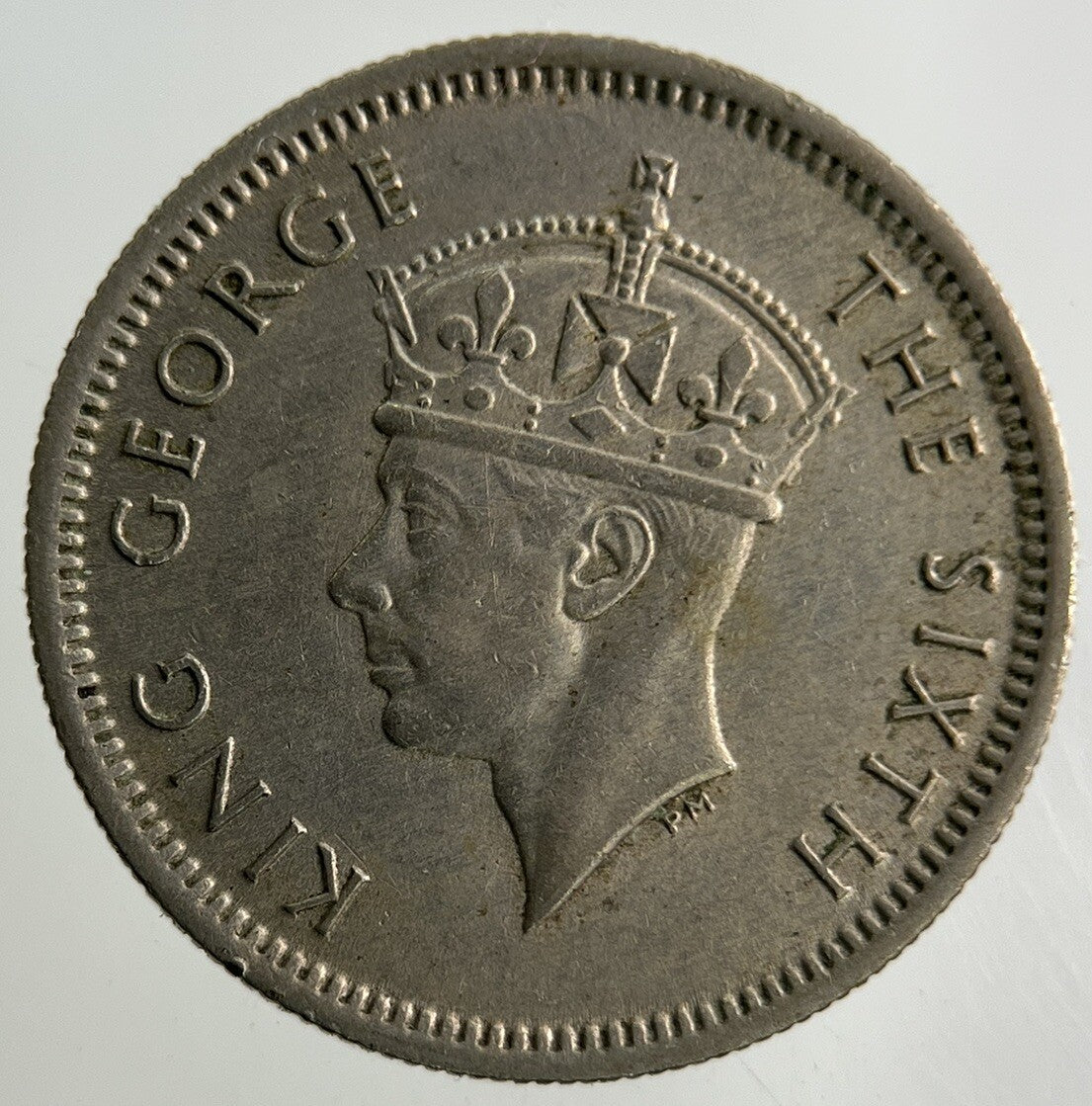 1950 Malaya 10 Cents Coin | Fine Collectable Grade