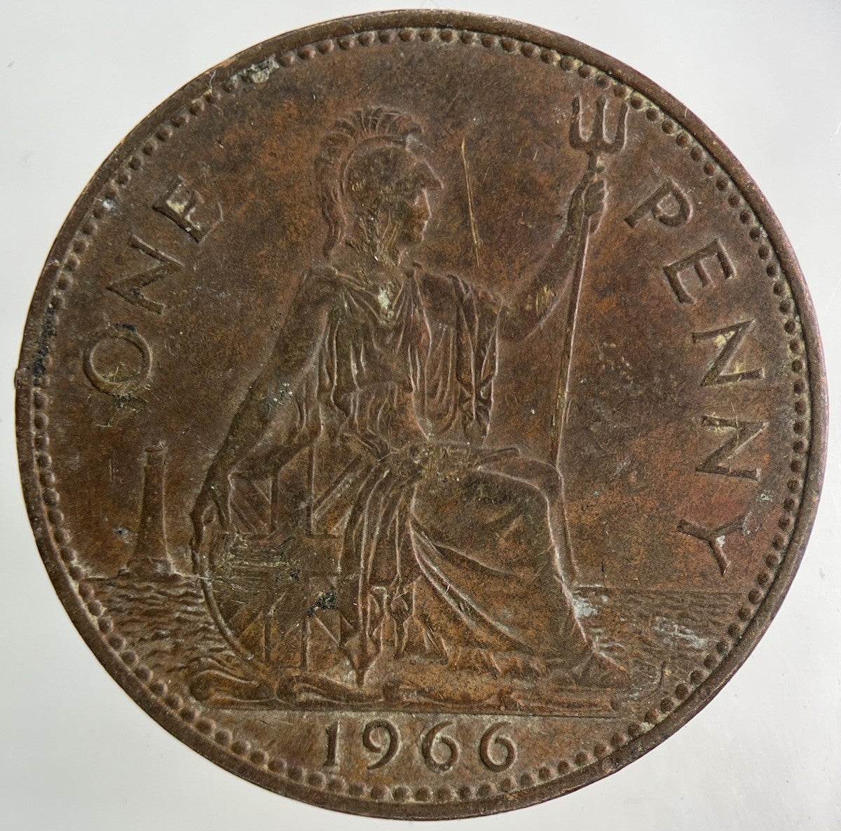 1966 Elizabeth II 2nd One Penny Coin | Fine Collectable Grade