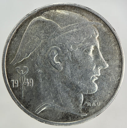 1949 Belgium 20 Francs Silver Coin | Fine Collectable Grade