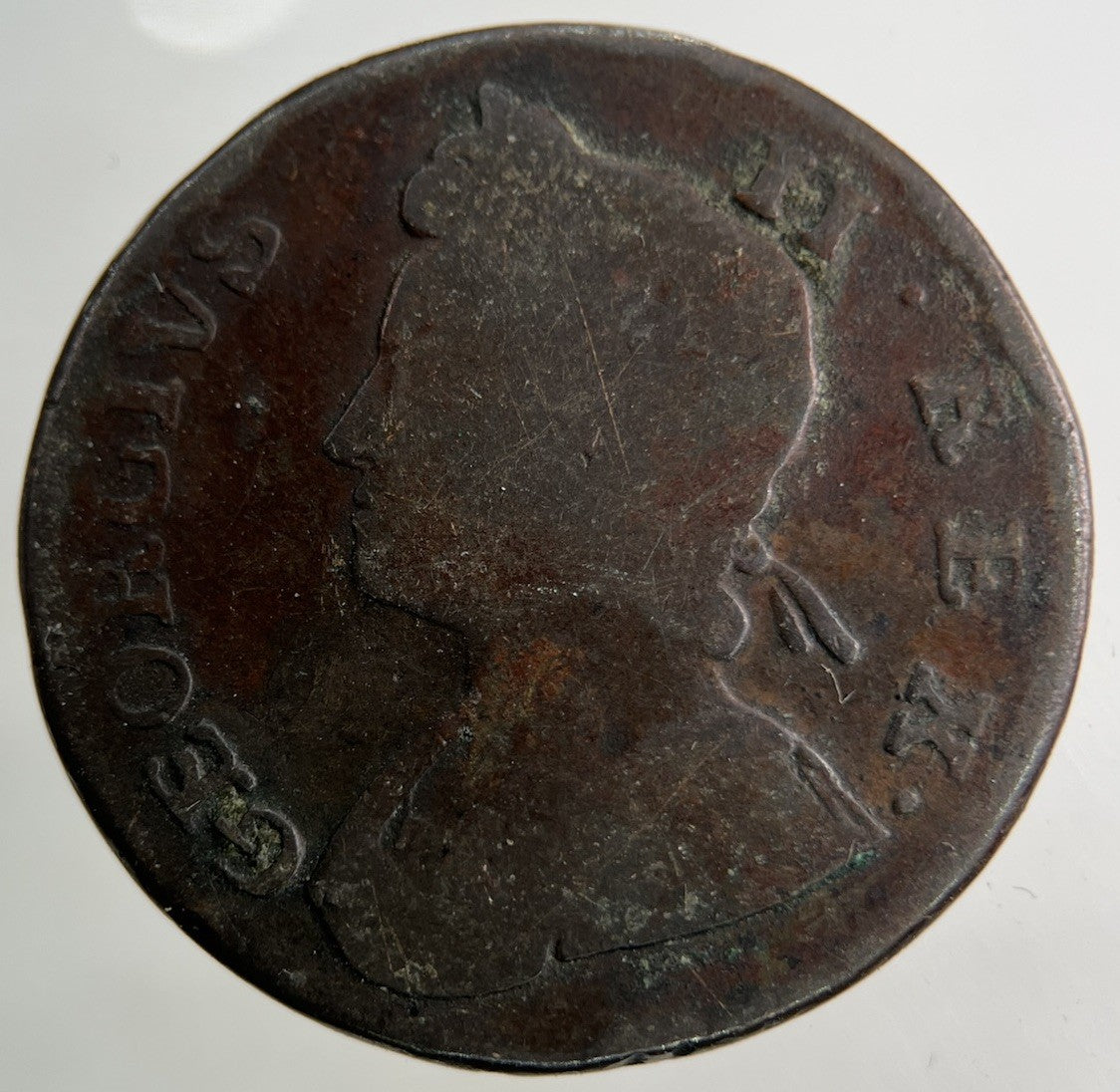 1738 George II 2nd Half - Penny Coin | Collectable Grade