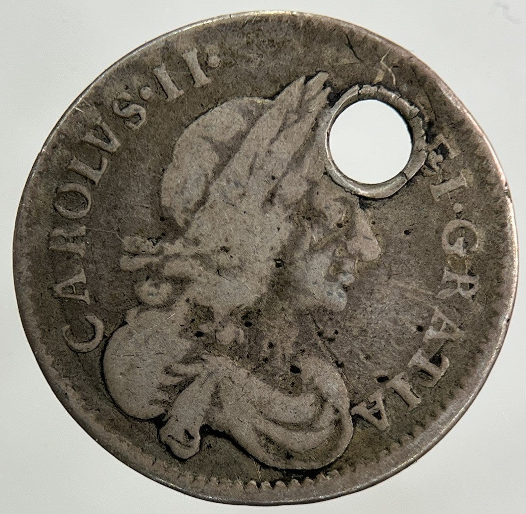 1670 Charles II 2nd Maundy Three - Pence Silver Coin | Collectable Grade