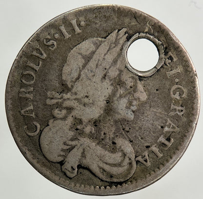 1670 Charles II 2nd Maundy Three - Pence Silver Coin | Collectable Grade