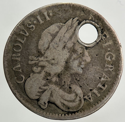 1670 Charles II 2nd Maundy Three - Pence Silver Coin | Collectable Grade