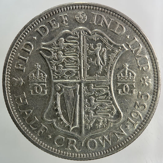 1935 George V Half - Crown Silver Coin | Very High Grade