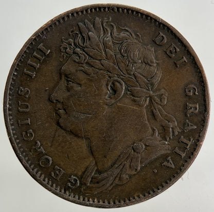 1822 George IV Farthing Coin | Fine Collectable Grade