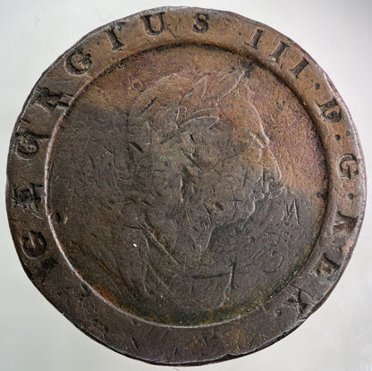 1797 George III 3rd Cartwheel Two - Pence Coin | Collectable Grade