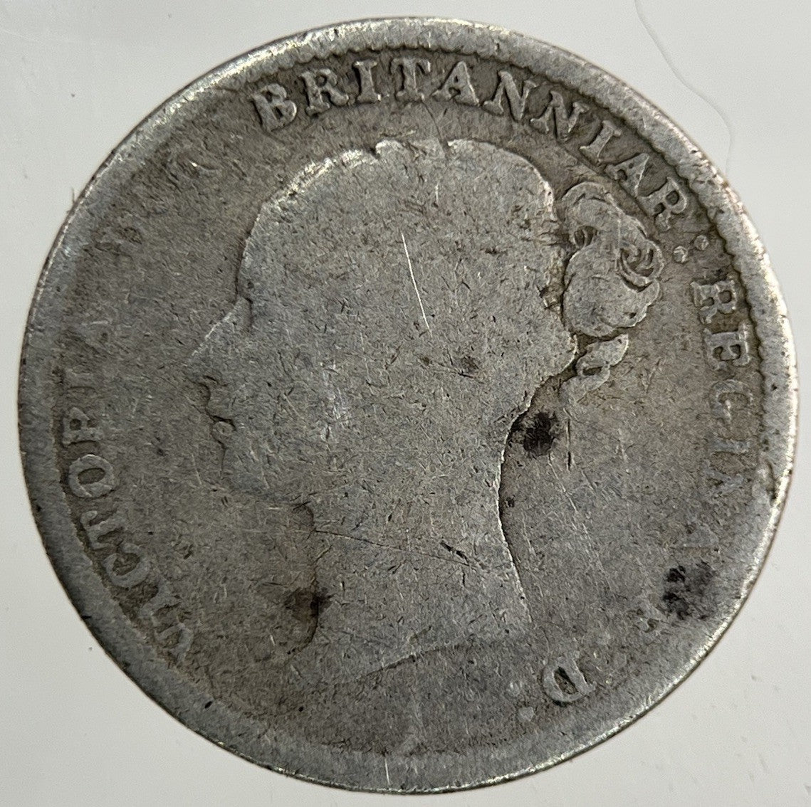 1884 Victoria Threepence Silver Coin | Collectable Grade
