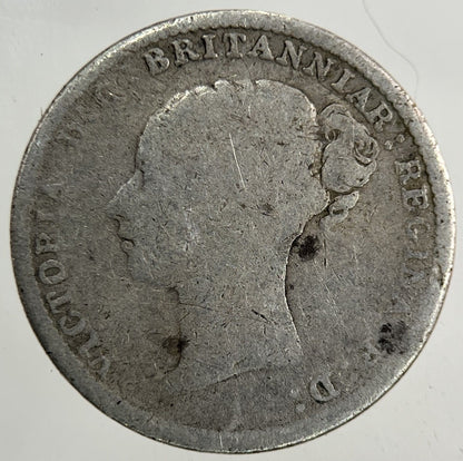 1884 Victoria Threepence Silver Coin | Collectable Grade