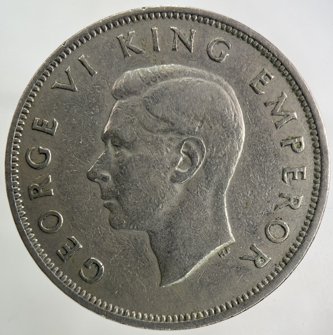 1947 New Zealand Half Crown Coin | Fine Collectable Grade