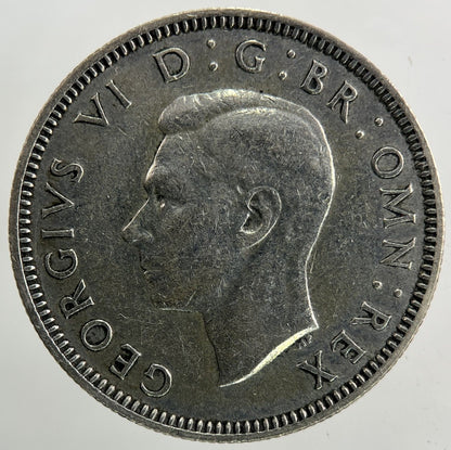 1941 George VI Shilling Silver Coin | Fine Collectable Grade