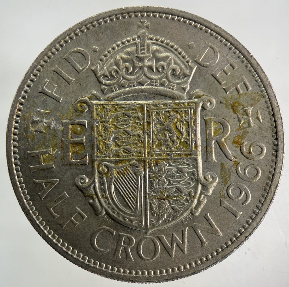 1966 Elizabeth II 2nd Half - Crown Coin | Fine Collectable Grade
