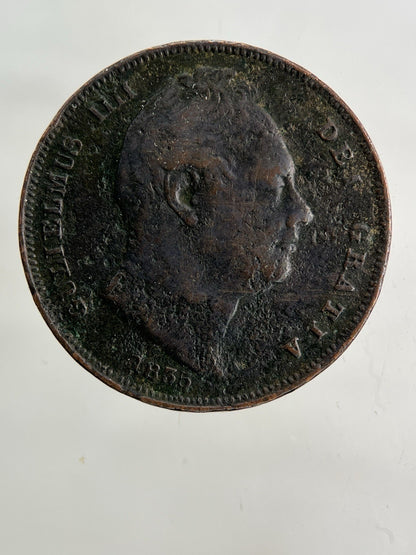 1835 William IV Farthing Coin | Collectable Grade