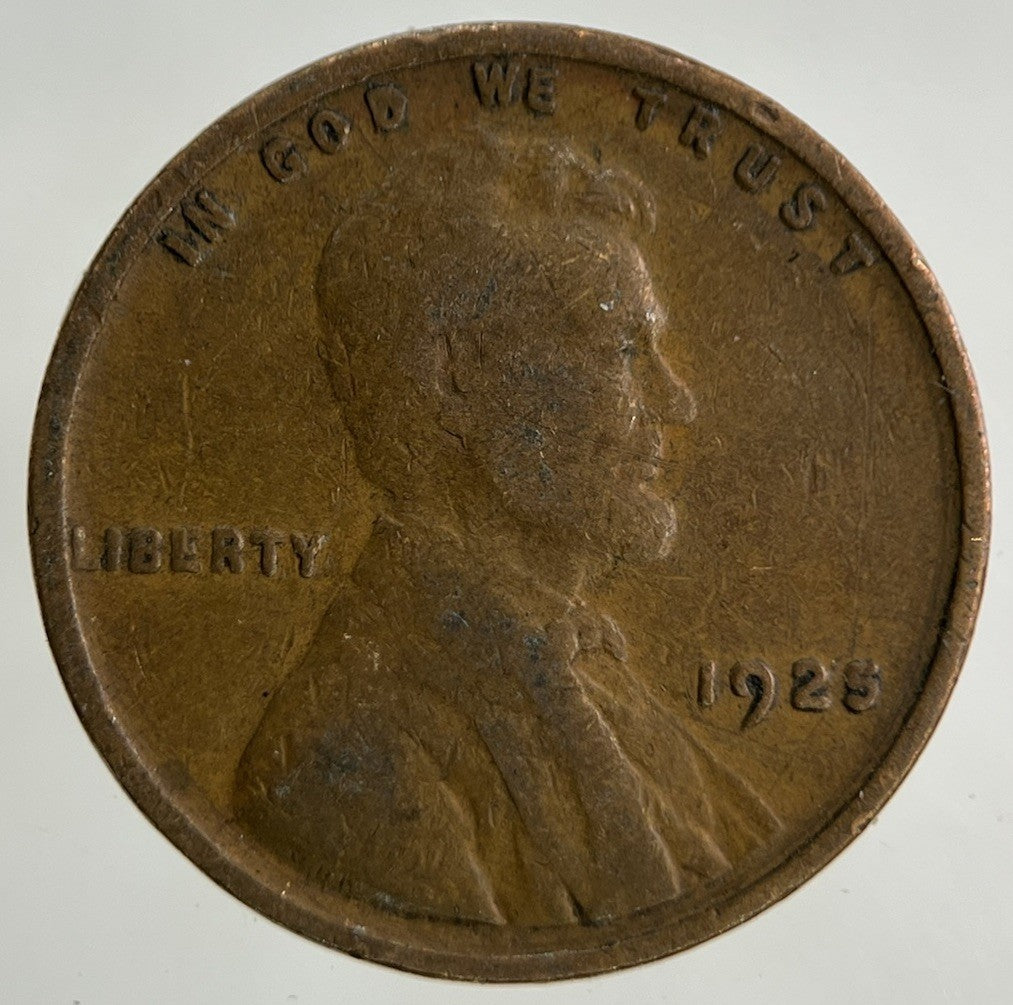 1925 US USA Wheat One Cent Coin | Collectable Grade