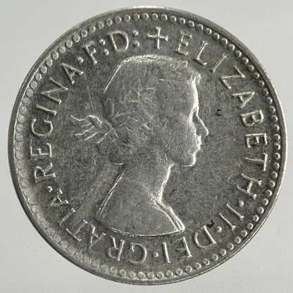 1961 Australia Threepence Silver Coin | Fine Collectable Grade