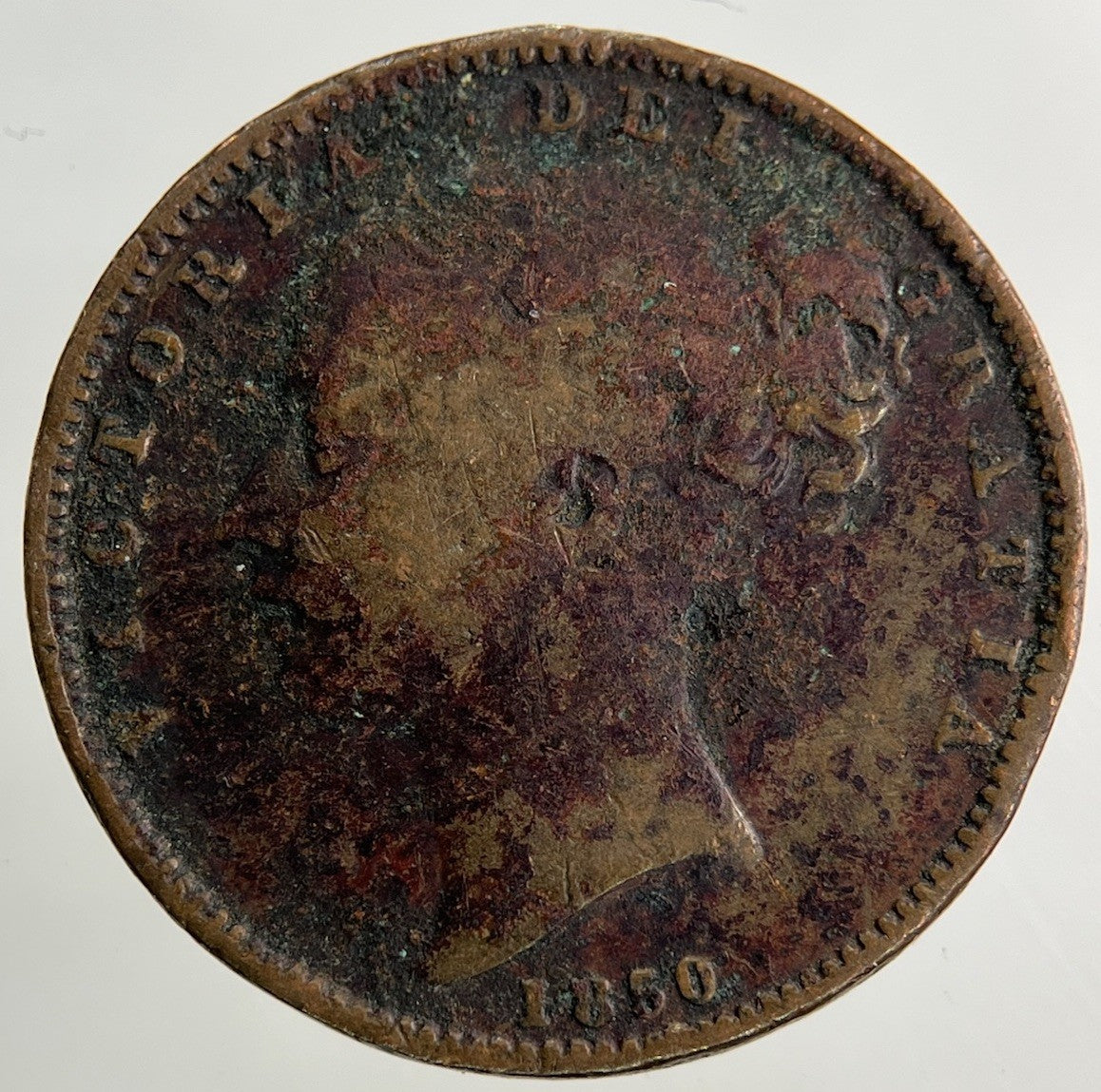 1850 Victoria Farthing Coin | Collectable Grade