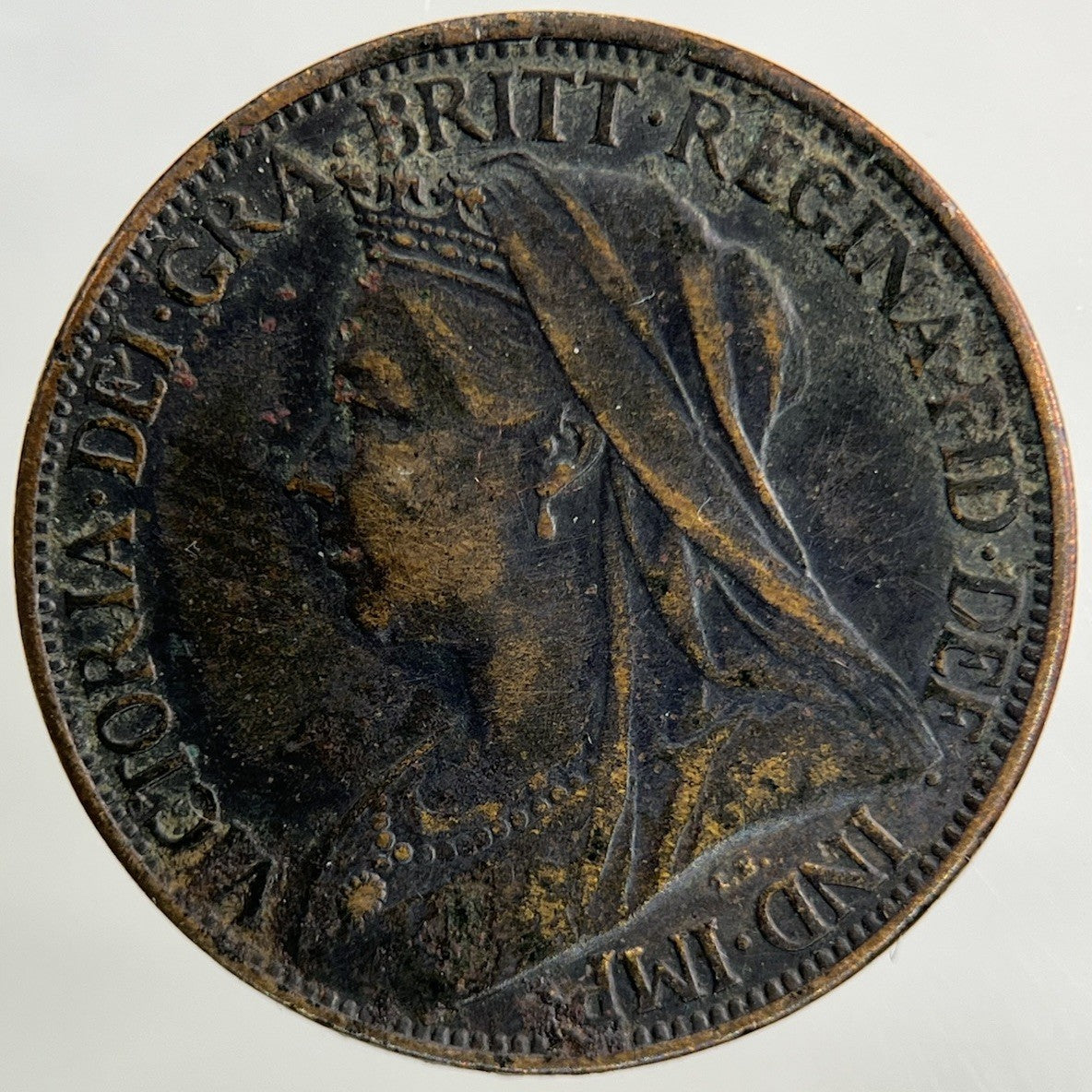 1901 Victoria Farthing Coin | Fine Collectable Grade