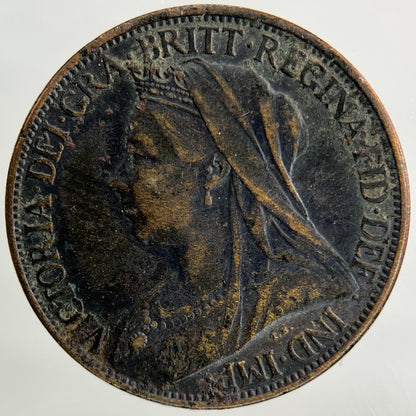 1901 Victoria Farthing Coin | Fine Collectable Grade