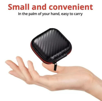 Portable Headset Earphone Hard Case Storage Pouch Box Bag shell Earbud