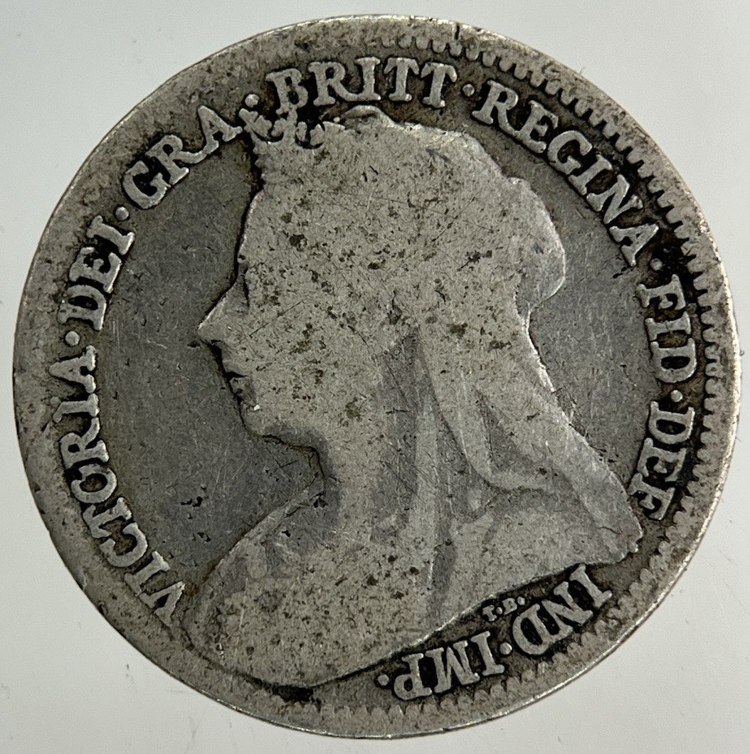 1899 Victoria Threepence Silver Coin | Collectable Grade