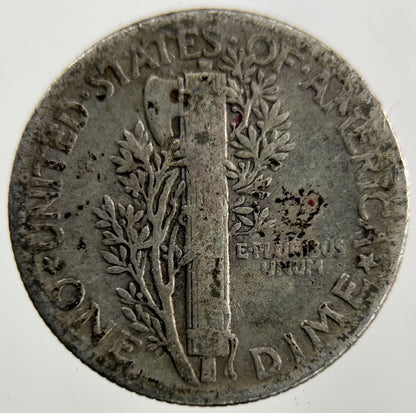 1943 US USA Mercury Dime Silver Coin | Collectable Grade