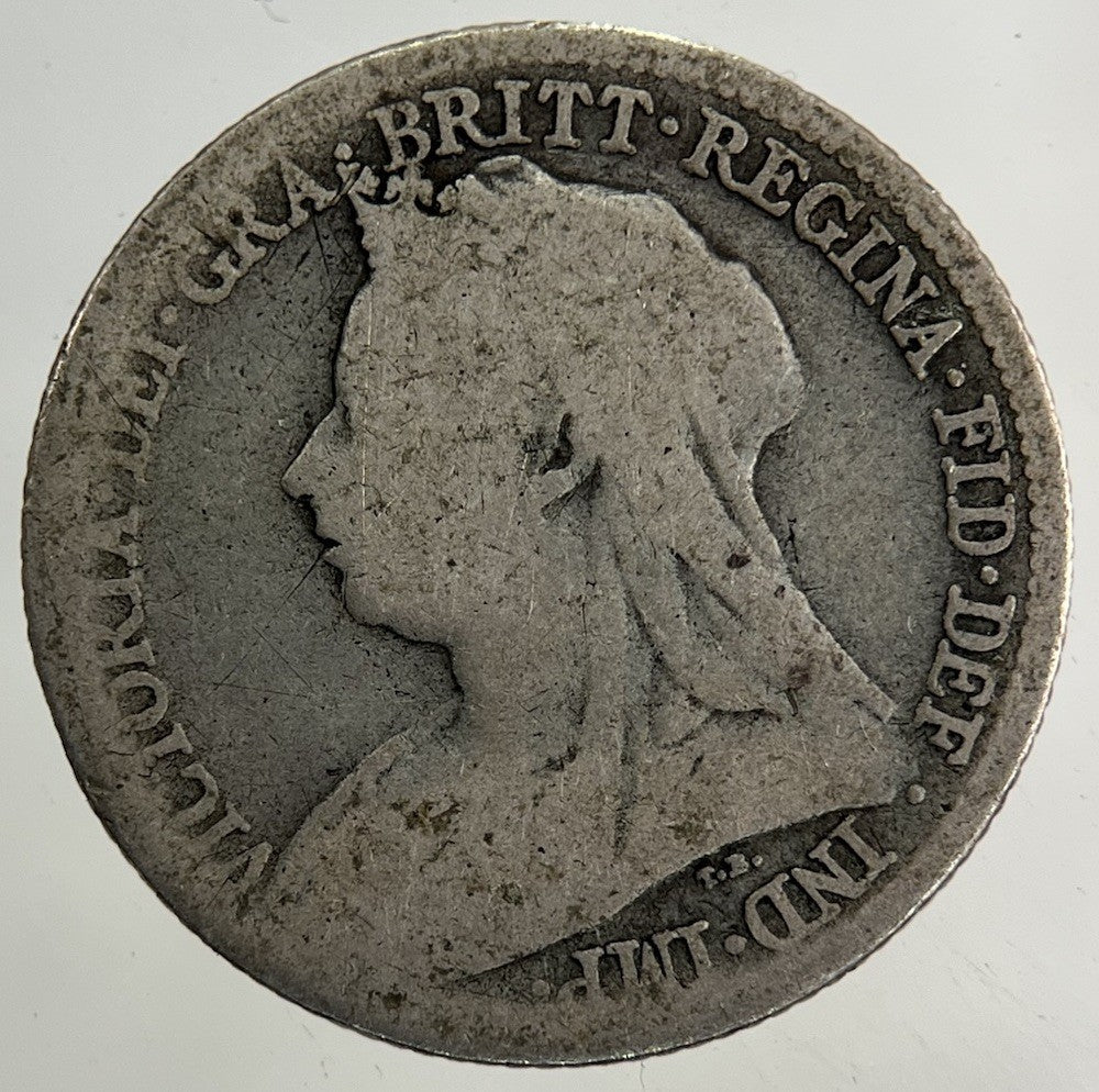 1901 Victoria Sixpence Silver Coin | Collectable Grade