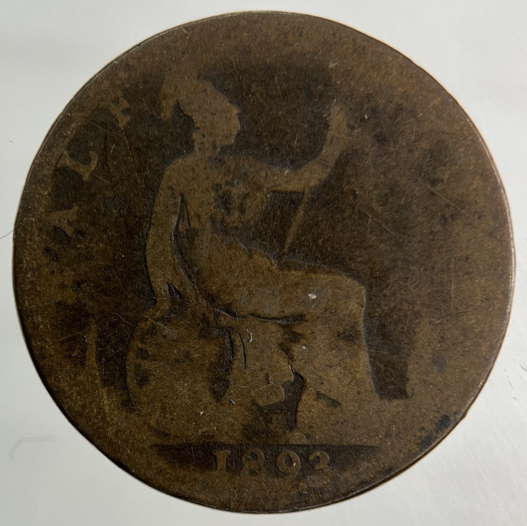 1893 Victoria Half - Penny Coin | Collectable Grade