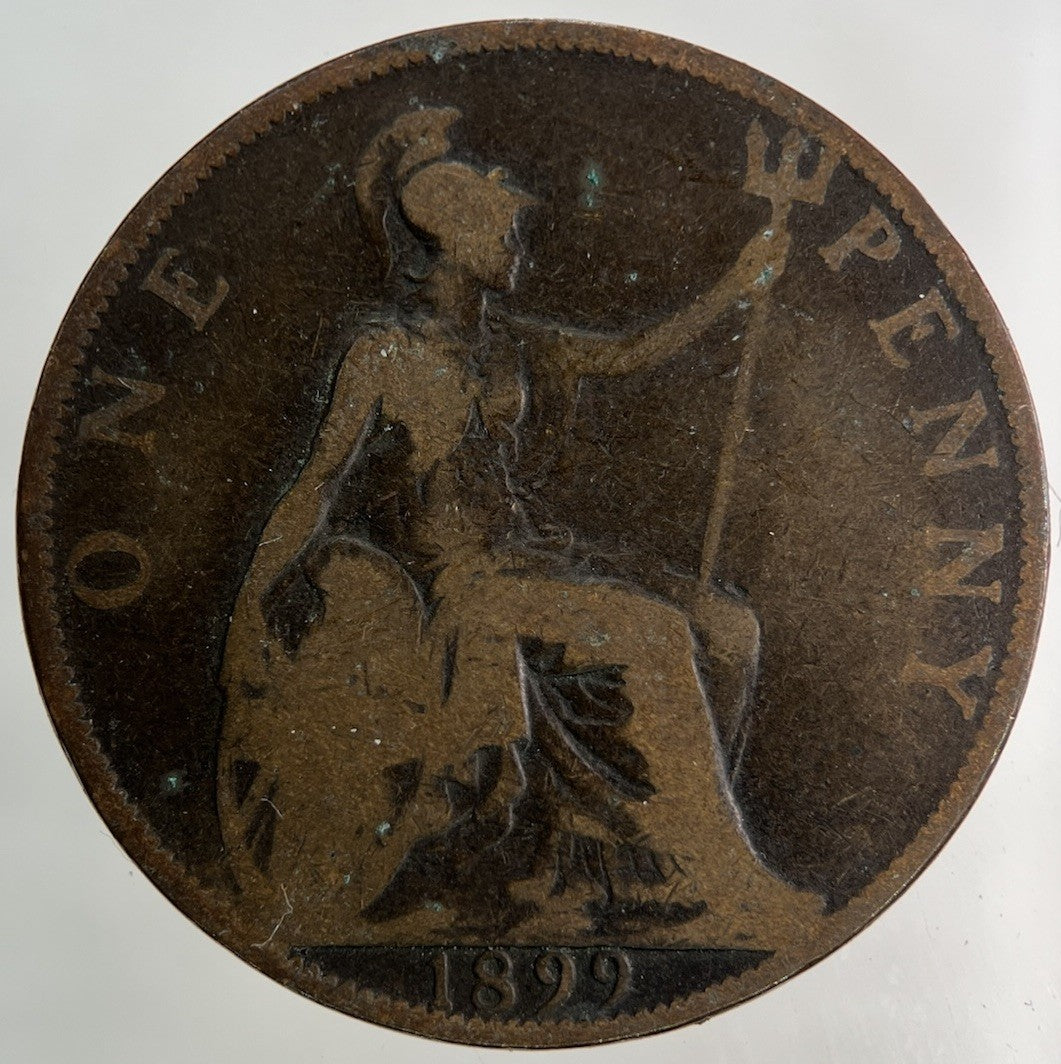 1899 Victoria One Penny Coin | Collectable Grade
