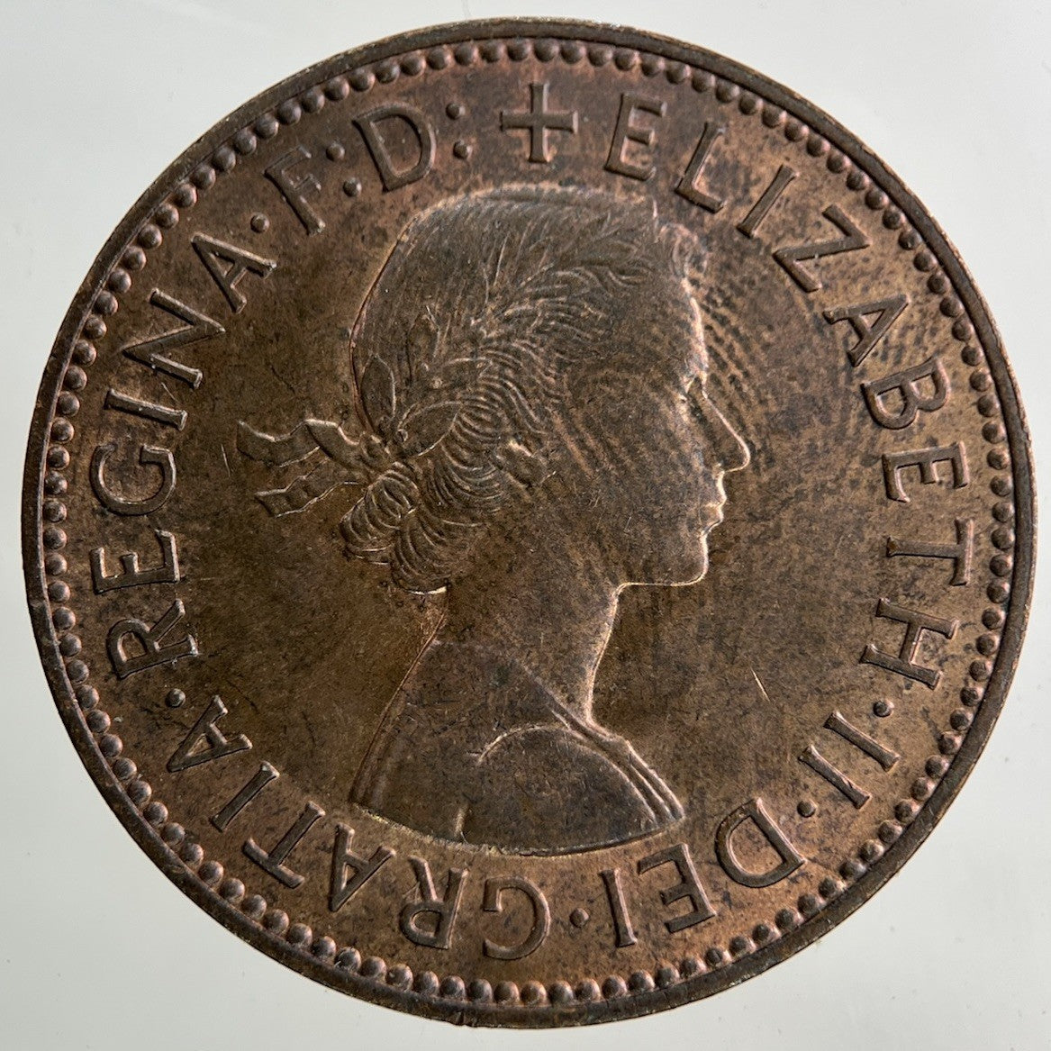 1959 Elizabeth II 2nd Half - Penny Coin | Very High Grade