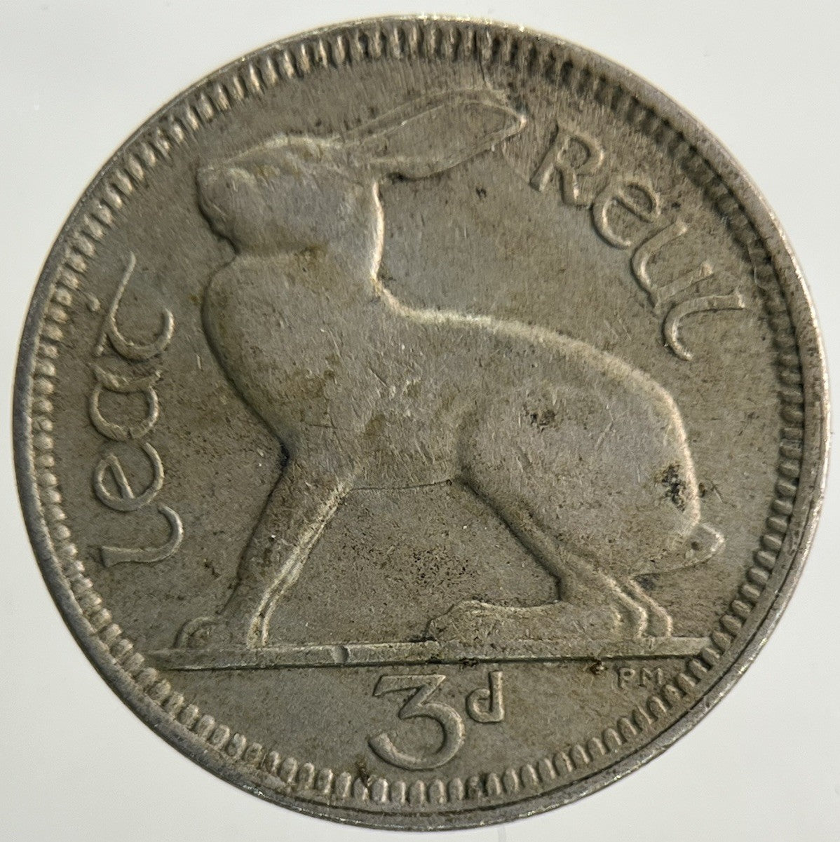 1942 Irish Threepence Coin | Fine Collectable Grade