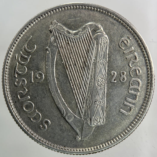 1928 Irish Florin Silver Coin | Very High Grade