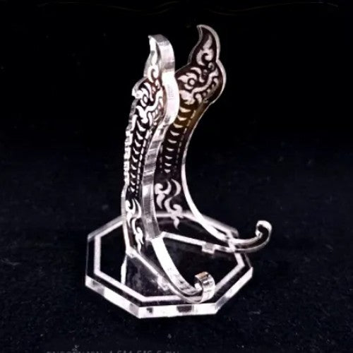 Clear Dragon 1oz Silver or Gold Coins / Amulet / Medal Display Stand