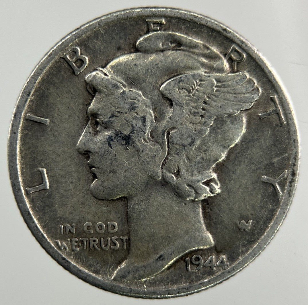 1944 US USA Mercury Dime Silver Coin | Collectable Grade